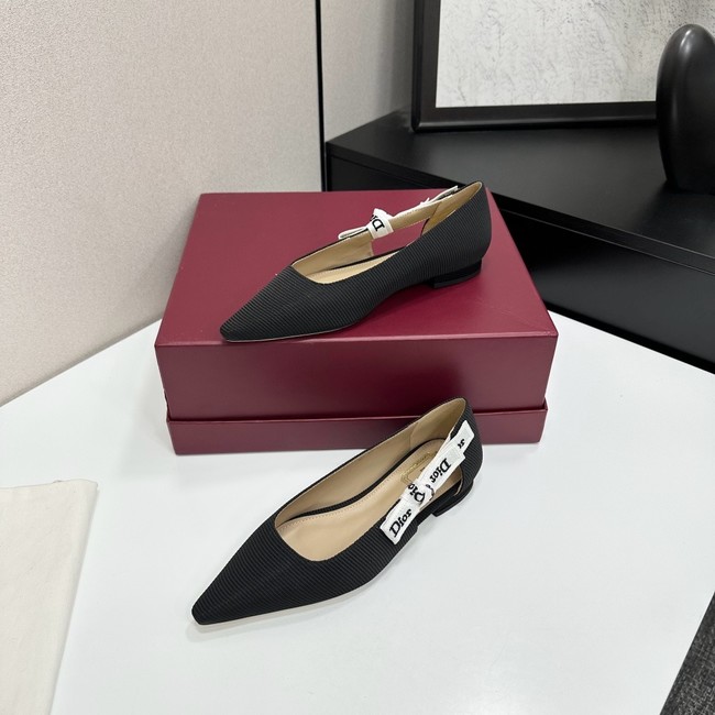 Dior JAdior Ballet Flat Technical Fabric KCF156NVA-2