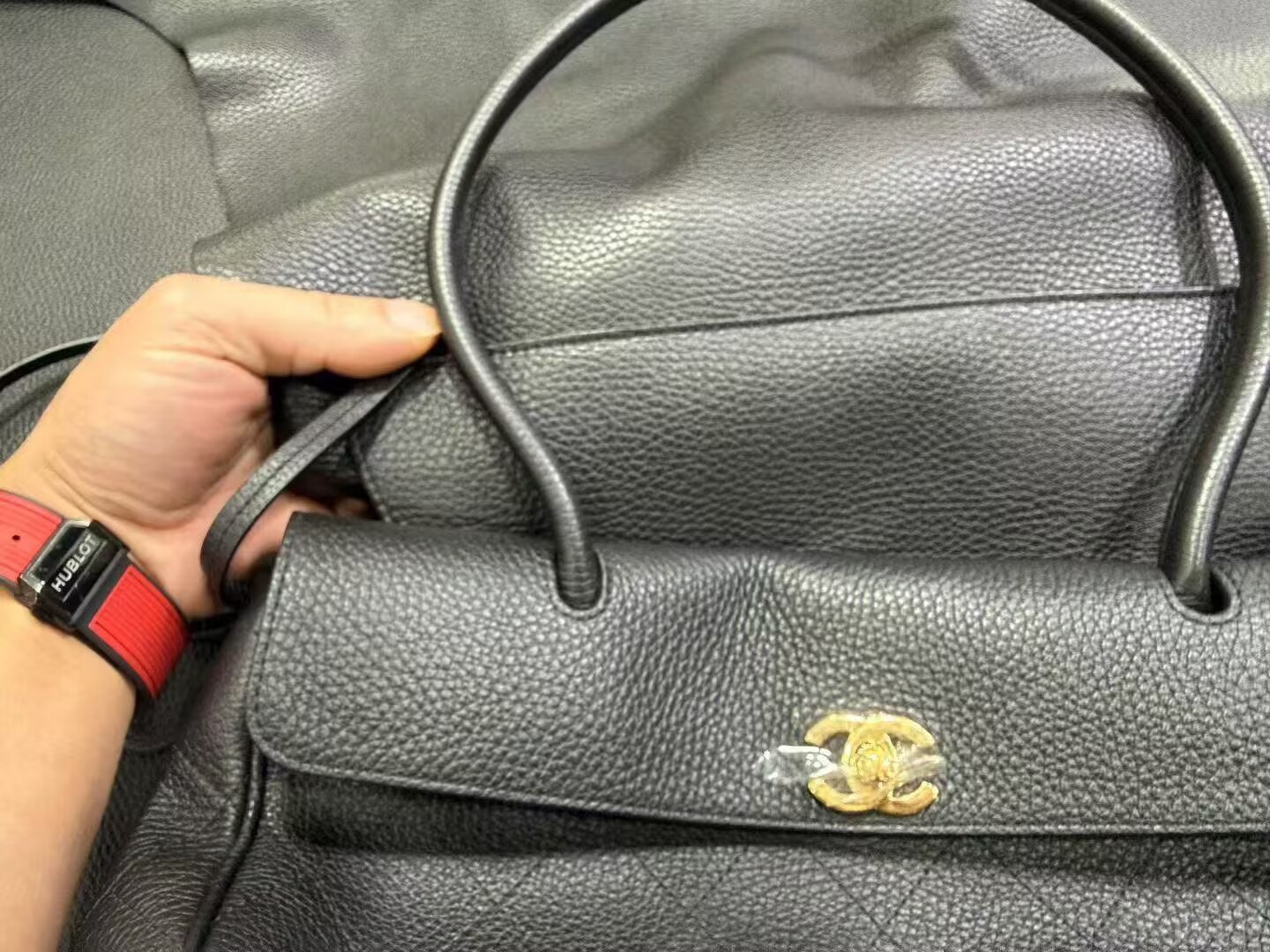 Chanel 2026SS Original  Leather Bag A31055 Black