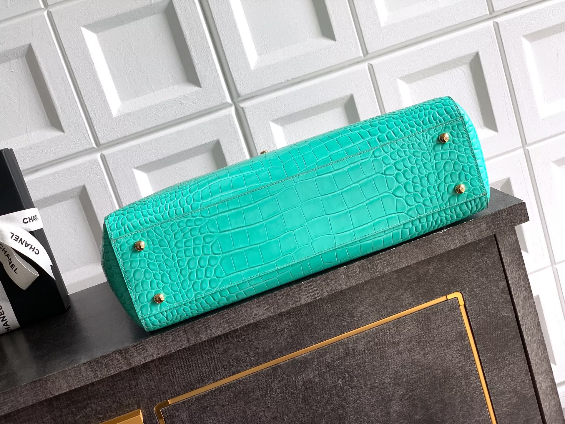 Chanel 2026SS Original Crocodile Leather A31021 Blue