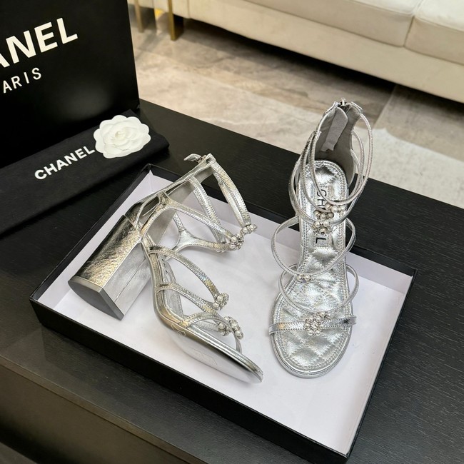 Chanel Sandals Laminated Lambskin 95mm G46999-3
