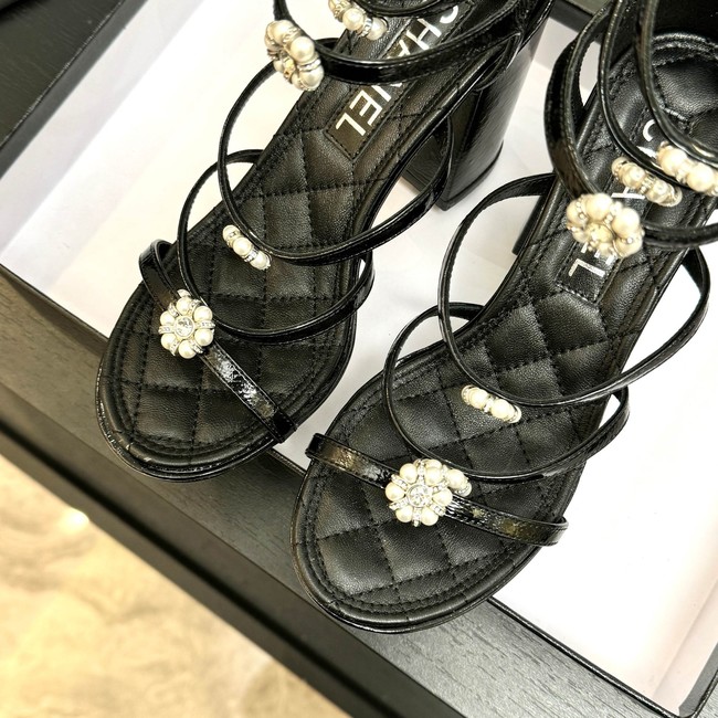 Chanel Sandals Laminated Lambskin 95mm G46999-5