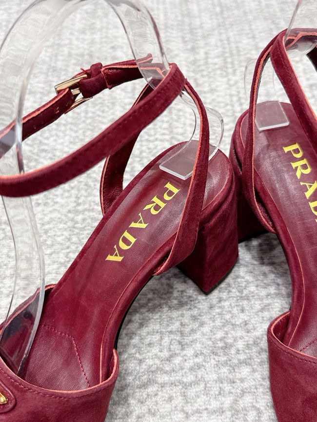 Prada Slingbacks Heeled Sandal heel height 7CM 66963-1