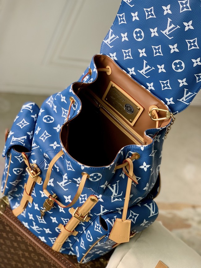 Louis Vuitton Christopher MM M55699 blue