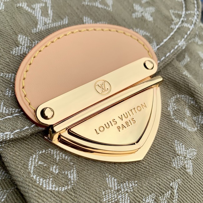 Louis Vuitton NEW Sunset M27210 Khaki Denim