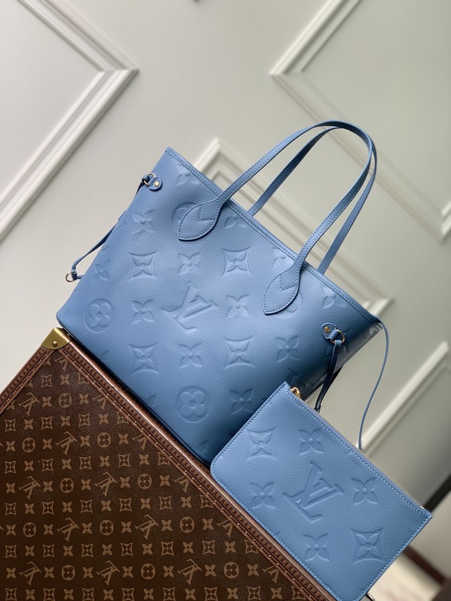 Louis Vuitton Neverfull MM M27358 Blue Jean
