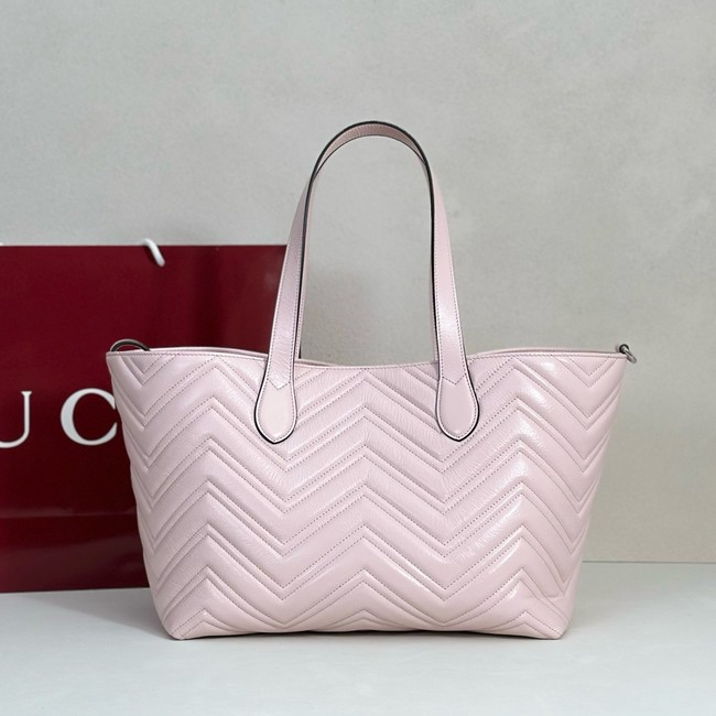 Gucci GG Marmont medium tote bag 855279 pink