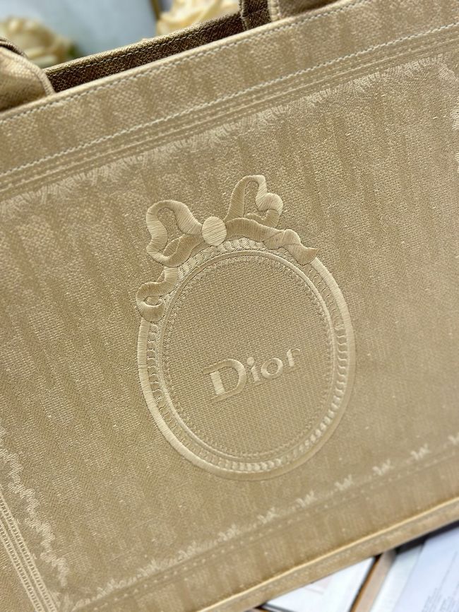 Large Dior Book Tote Book Cover Embroidery TSH295-2