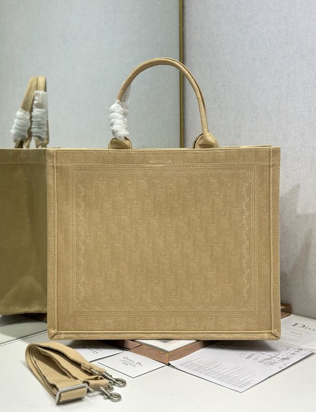 Large Dior Book Tote Book Cover Embroidery TSH295-2