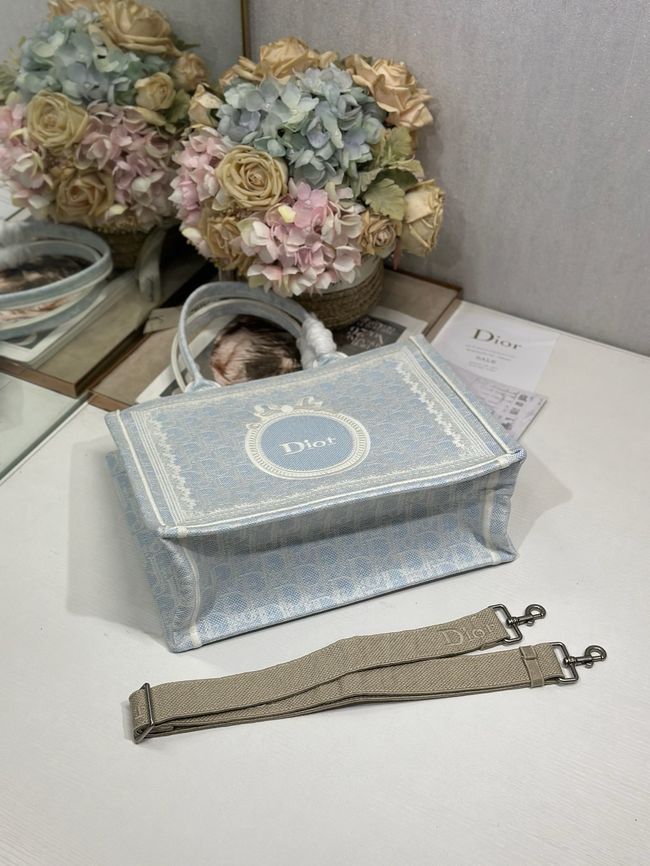 Medium Dior Book Tote with Strap M1354PEH-3