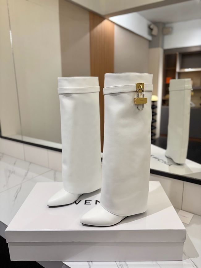 Givenchy High Boots Calfskin Heel 8.5CM 64150-1