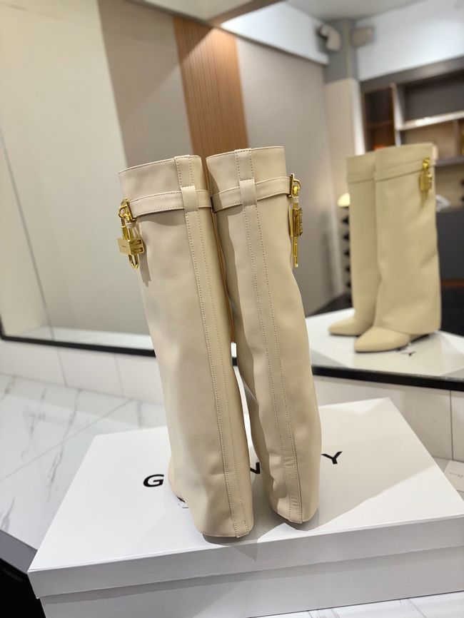 Givenchy High Boots Calfskin Heel 8.5CM 64150-2