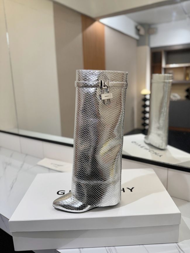 Givenchy High Boots Calfskin Heel 8.5CM 64150-5
