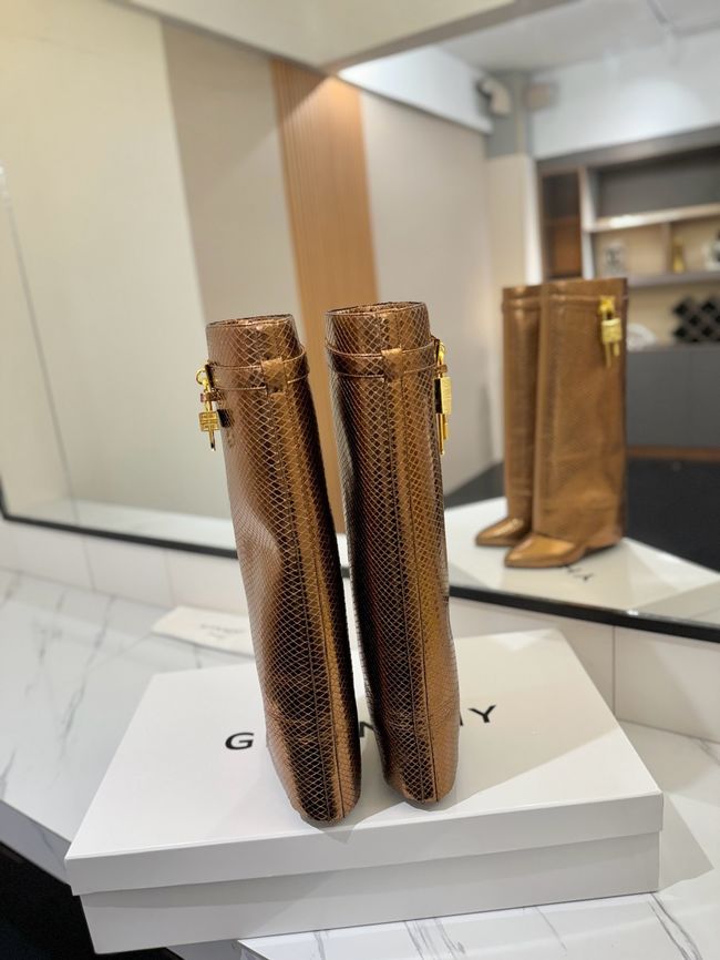 Givenchy High Boots Calfskin Heel 8.5CM 64150-6