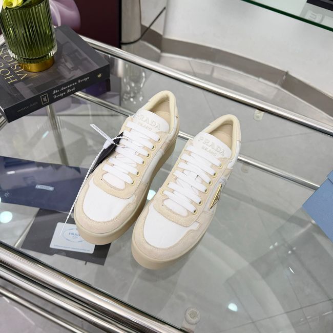 Prada Downtown Bold Re-Nylon and suede sneakers 1E792M-3
