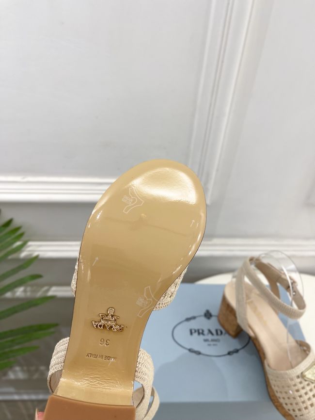 Prada Rubber platform sandals 1X267O-2