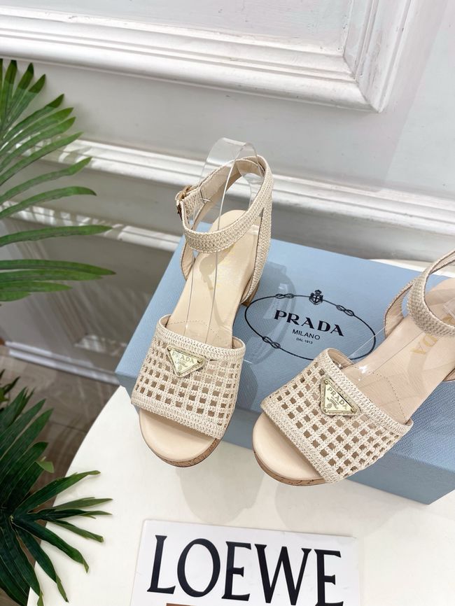 Prada Rubber platform sandals 1X267O-2