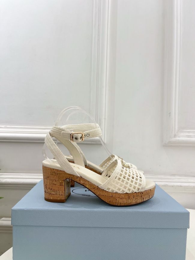 Prada Rubber platform sandals 1X267O-2