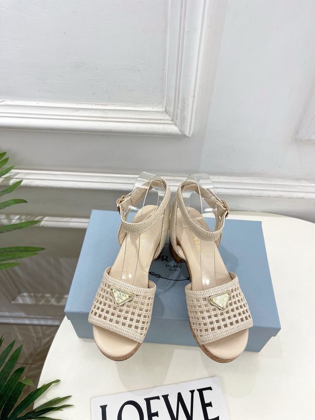 Prada Rubber platform sandals 1X267O-2