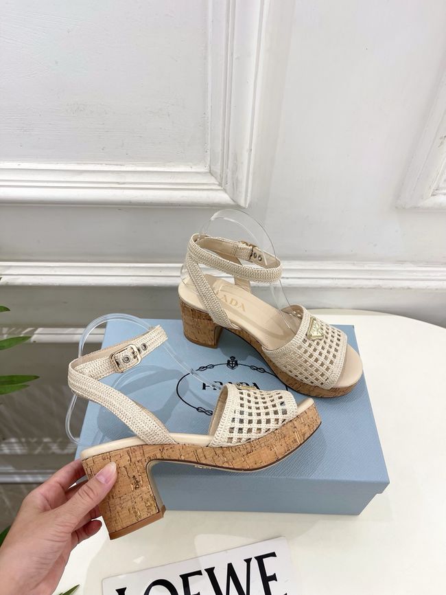 Prada Rubber platform sandals 1X267O-2
