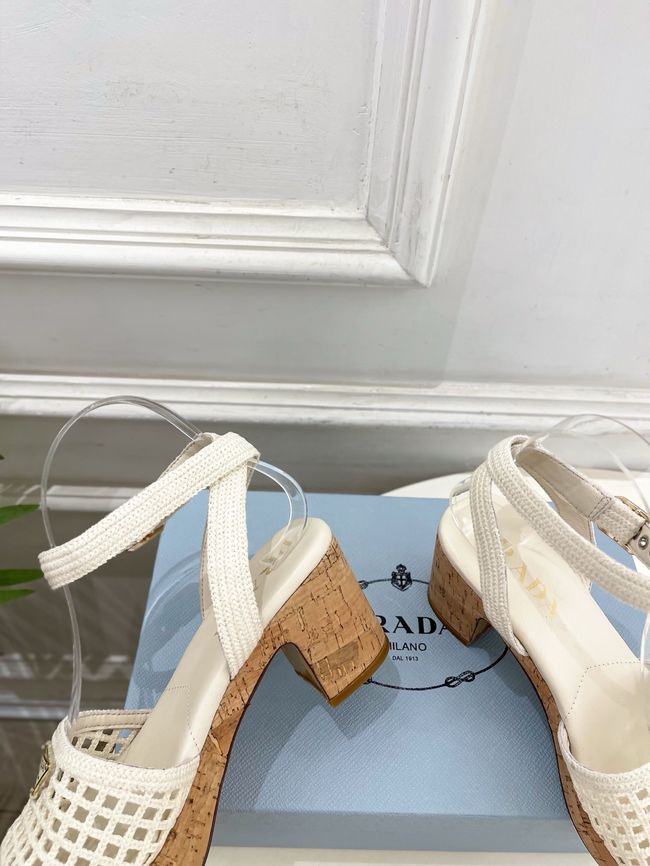 Prada Rubber platform sandals 1X267O-3