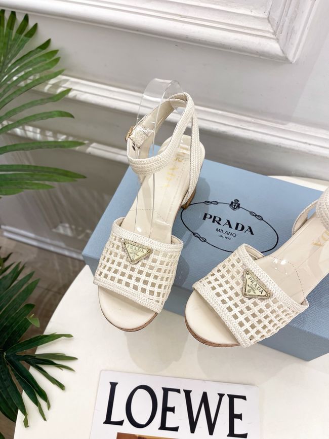 Prada Rubber platform sandals 1X267O-3