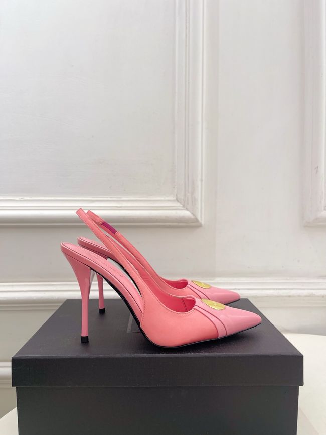 Saint Laurent LOUIS slingback pumps in patent leather and satin CN1000-2 Saint Laurent LOUIS slingback pumps in patent leather and satin CN1000-2