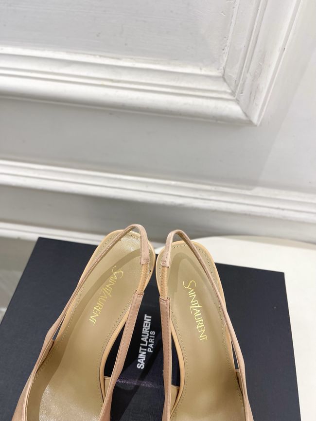 Saint Laurent LOUIS slingback pumps in patent leather and satin CN1000-4 Saint Laurent LOUIS slingback pumps in patent leather and satin CN1000-4