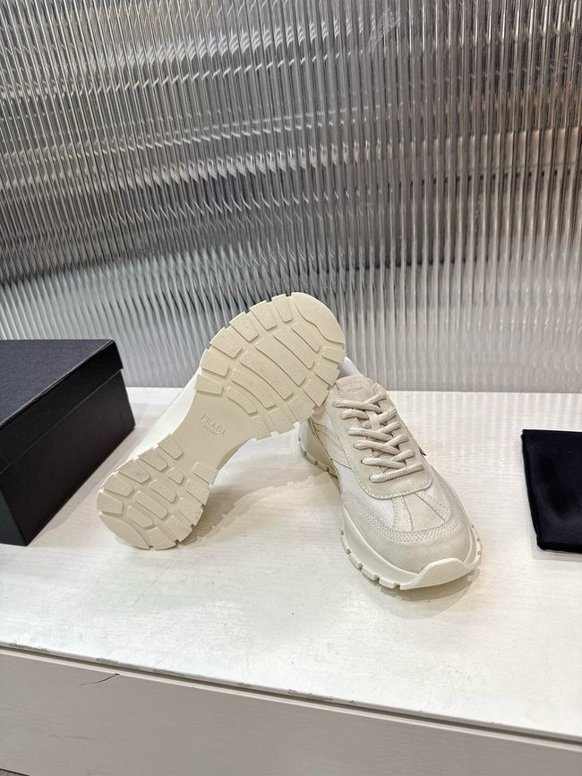 Prada Mesh fabric and suede sneakers 1E503O-1
