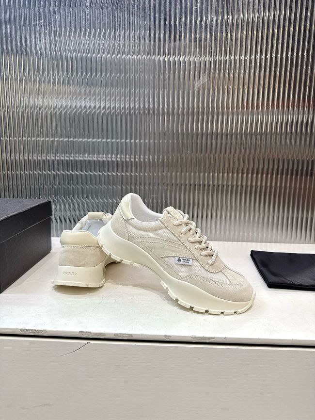 Prada Mesh fabric and suede sneakers 1E503O-1