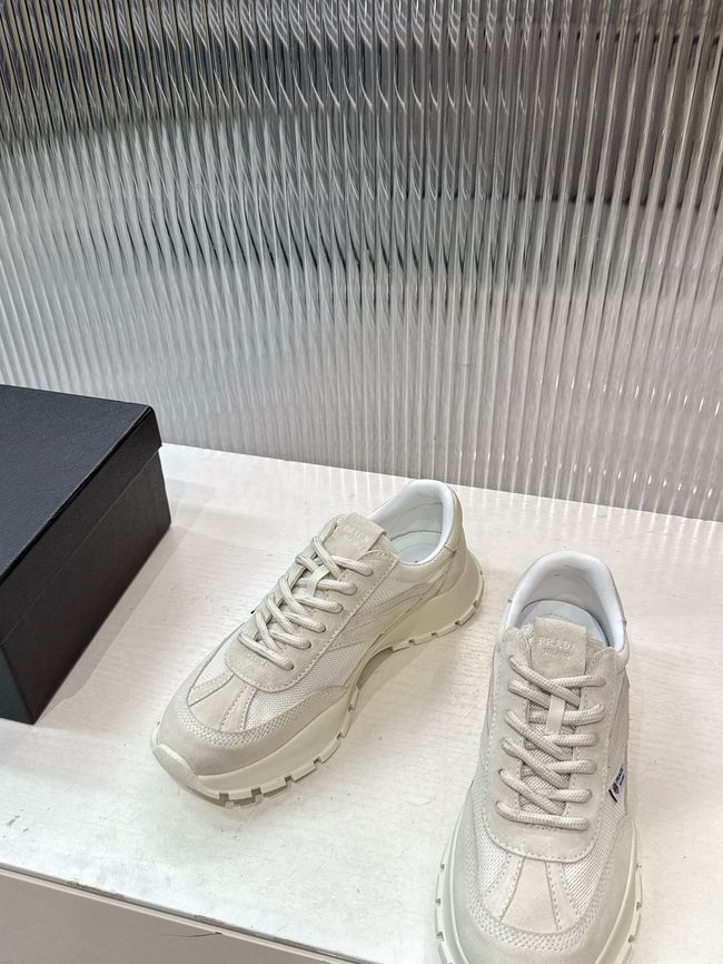 Prada Mesh fabric and suede sneakers 1E503O-1
