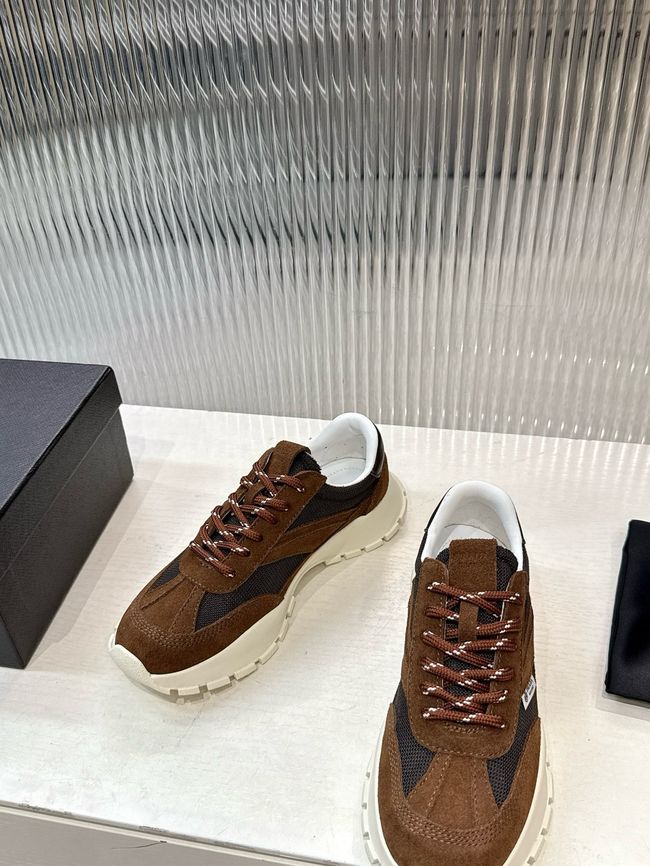 Prada Mesh fabric and suede sneakers 1E503O-3