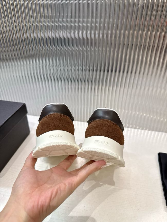 Prada Mesh fabric and suede sneakers 1E503O-3