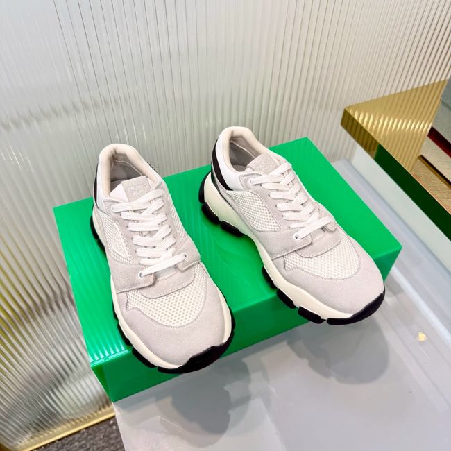 Prada Mesh fabric and suede sneakers 1E506O-1