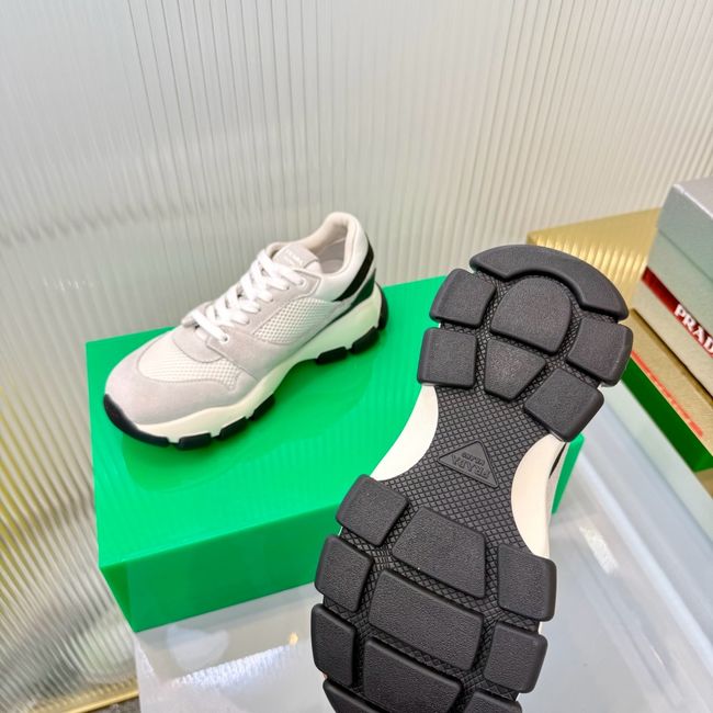 Prada Mesh fabric and suede sneakers 1E506O-1