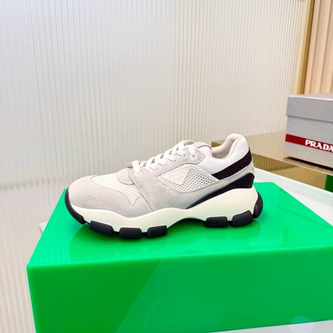Prada Mesh fabric and suede sneakers 1E506O-1