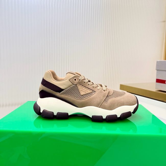 Prada Mesh fabric and suede sneakers 1E506O-3