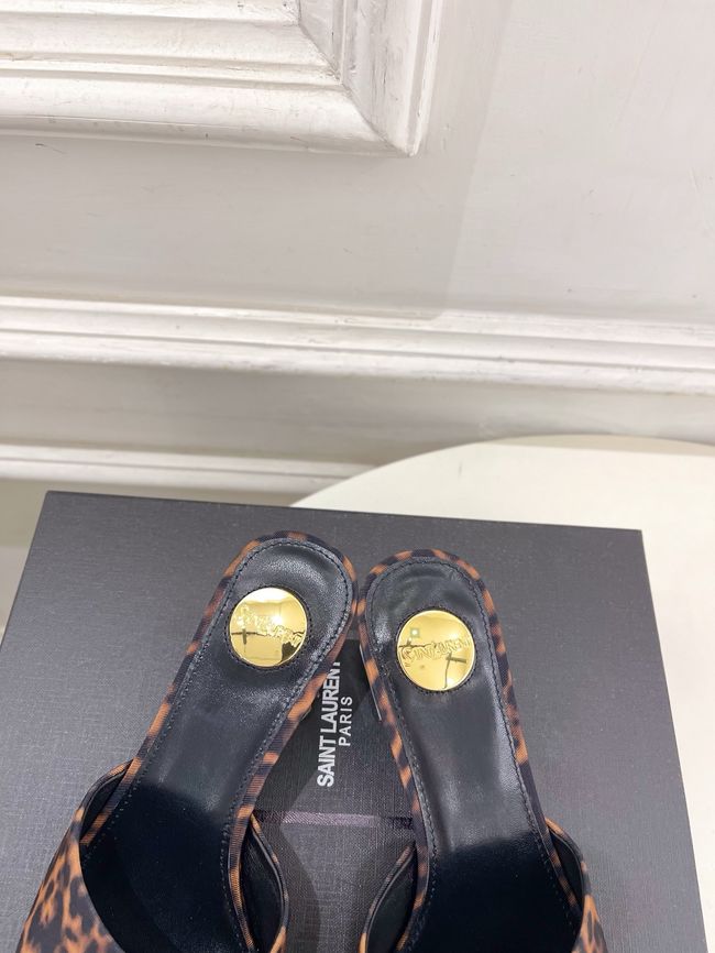 Saint Laurent SABRINA mules in TPU 5CM 64172-1