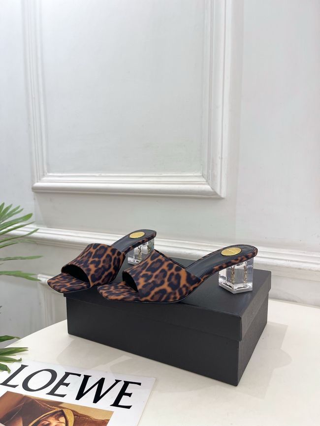 Saint Laurent SABRINA mules in TPU 5CM 64172-1