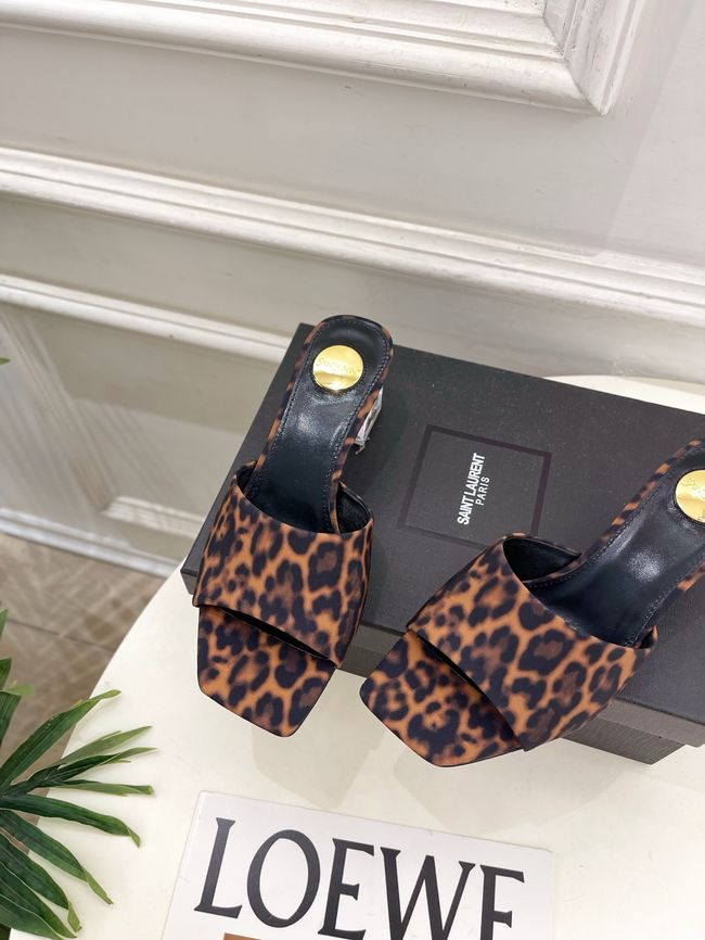 Saint Laurent SABRINA mules in TPU 5CM 64172-1
