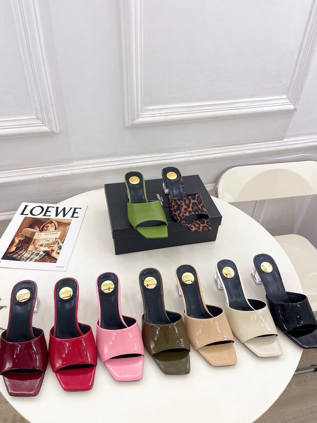 Saint Laurent SABRINA mules in TPU 5CM 64172-1