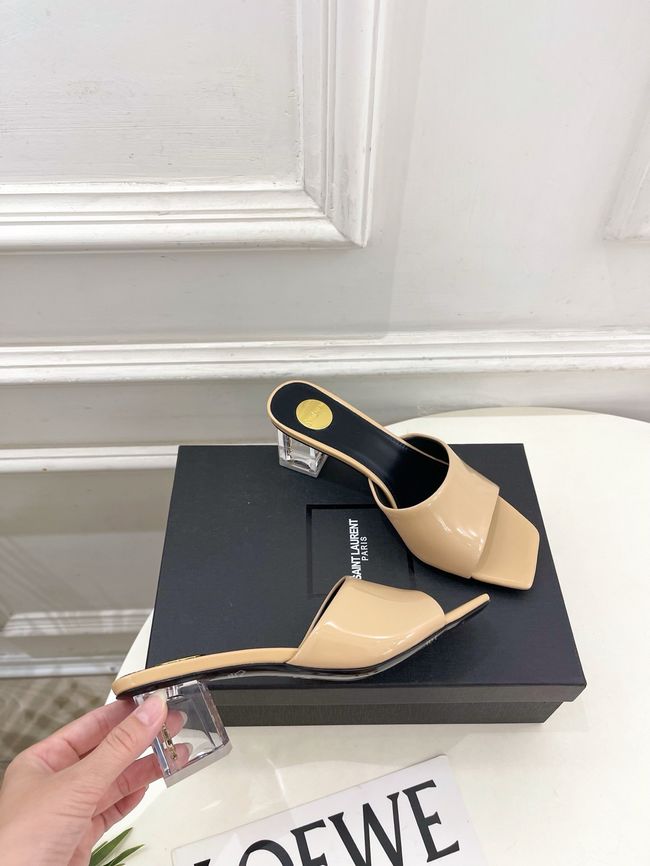 Saint Laurent SABRINA mules in TPU 5CM 64172-2