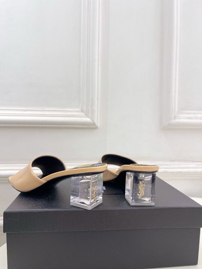 Saint Laurent SABRINA mules in TPU 5CM 64172-2