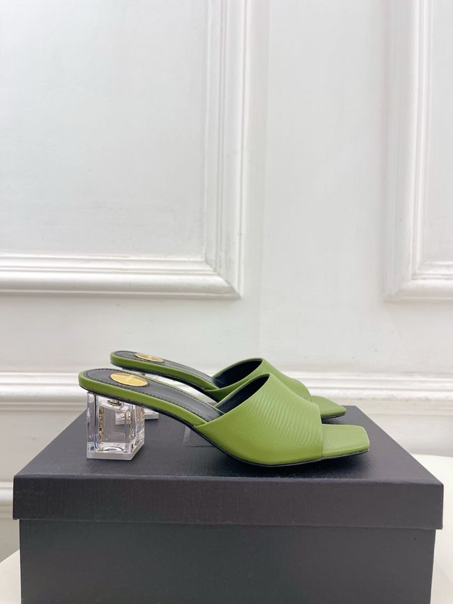 Saint Laurent SABRINA mules in TPU 5CM 64172-3