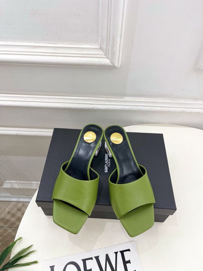 Saint Laurent SABRINA mules in TPU 5CM 64172-3
