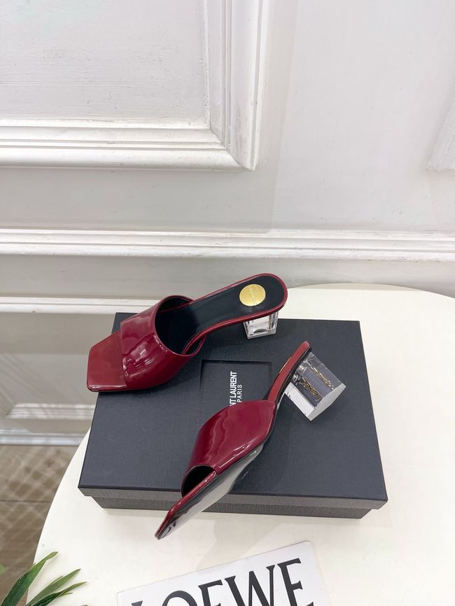 Saint Laurent SABRINA mules in TPU 5CM 64172-7