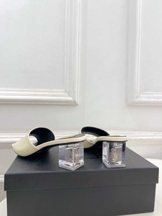 Saint Laurent SABRINA mules in TPU 5CM 64172-8