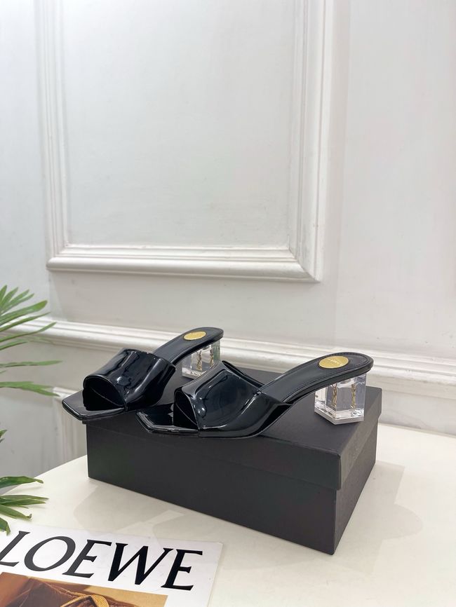 Saint Laurent SABRINA mules in TPU 5CM 64172-9