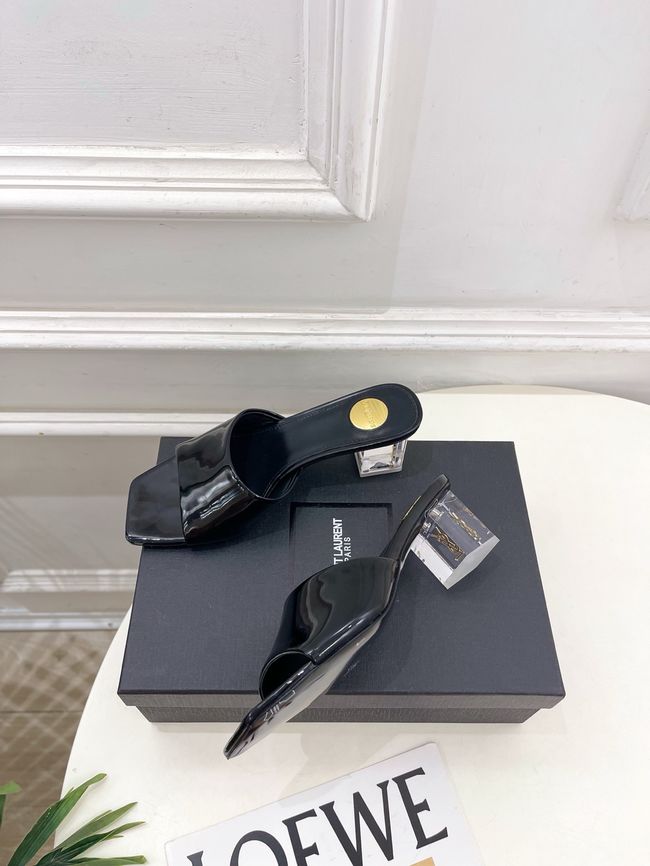 Saint Laurent SABRINA mules in TPU 5CM 64172-9