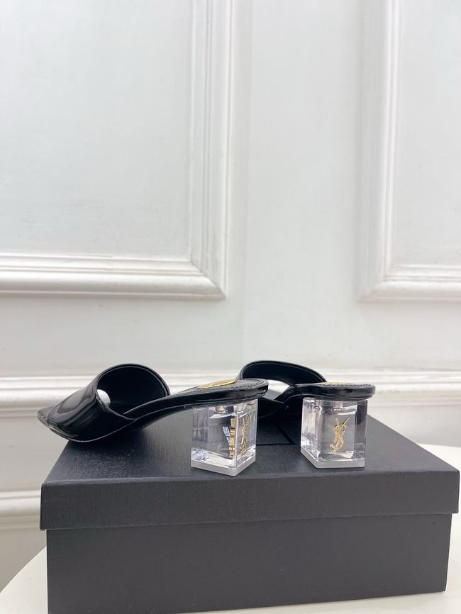 Saint Laurent SABRINA mules in TPU 5CM 64172-9