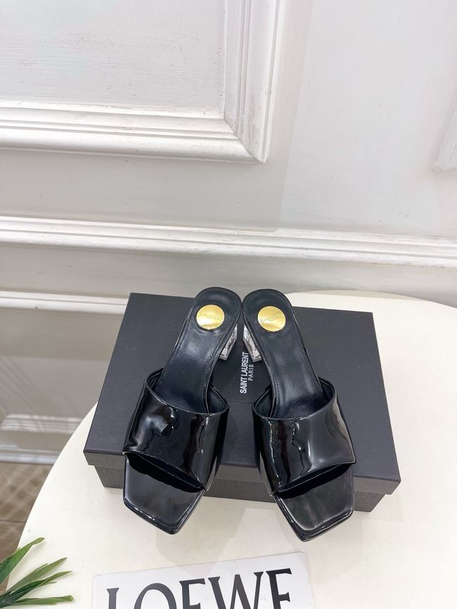 Saint Laurent SABRINA mules in TPU 5CM 64172-9